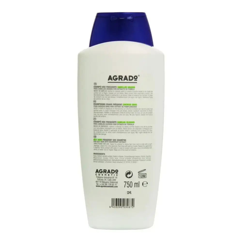 Shampooing agrado cheveux gras 750 ml_6091. Entrez dans l'Univers de DIAYTAR COTE D'IVOIRE - Où le Shopping Devient une Découverte. Explorez nos rayons et dénichez des trésors qui illuminent votre quotidien.