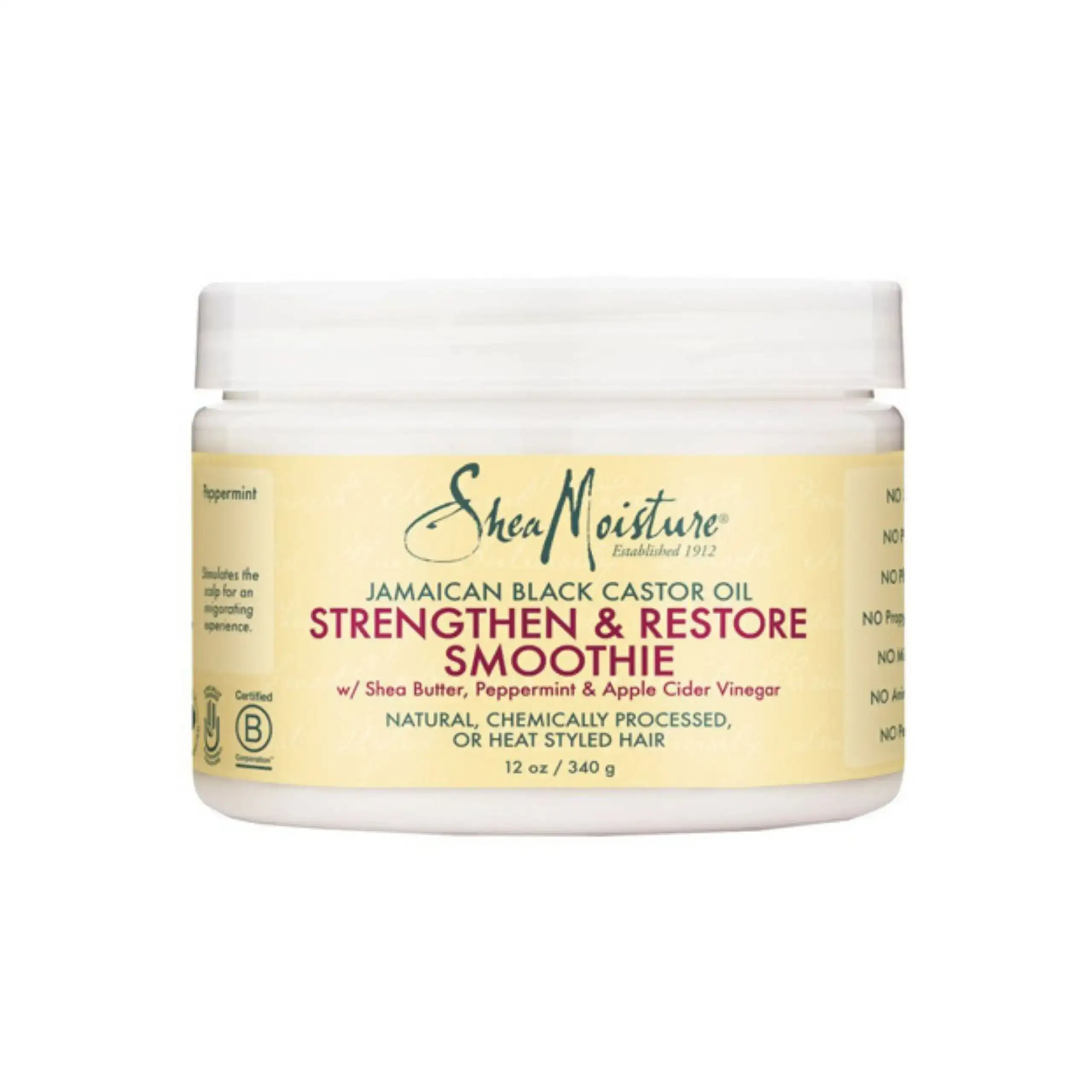 Shea moisture jamaican black castor oil strengthen restore smoothie 340g_8124. DIAYTAR COTE D'IVOIRE - Votre Passage vers le Chic et l'Élégance. Naviguez à travers notre boutique en ligne pour trouver des produits qui ajoutent une touche sophistiquée à votre style.