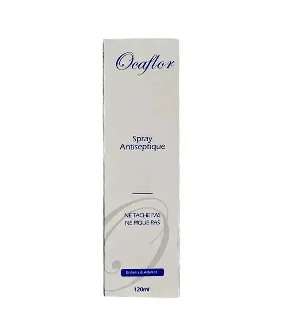 Sprays ocaflor spray antiseptique 120ml_6338. DIAYTAR COTE D'IVOIRE - Votre Passage vers l'Éclat et la Beauté. Explorez notre boutique en ligne et trouvez des produits qui subliment votre apparence et votre espace.