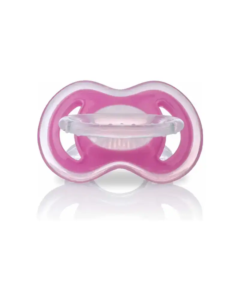 Sucette nuby de dentition en silicone 0m rose_7577. Bienvenue chez DIAYTAR COTE D'IVOIRE - Où le Shopping Rime avec Diversité. Plongez dans notre univers de produits et découvrez des trésors qui représentent la richesse culturelle du Côte d'Ivoire.