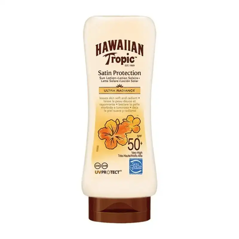 Sun lotion satin protection ultra radiance hawaiian tropic_3401. DIAYTAR COTE D'IVOIRE - Votre Destination Shopping de Choix. Explorez notre boutique en ligne et découvrez des trésors qui reflètent votre style et votre passion pour l'authenticité.
