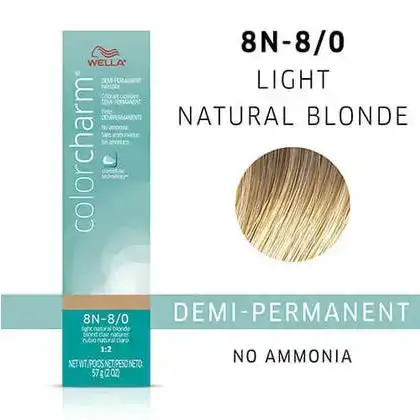 Wella color charm demipermanent hair color 8n 80 light natural blonde 2 oz_6559. Bienvenue chez DIAYTAR COTE D'IVOIRE - Où Chaque Détail Fait la Différence. Découvrez notre sélection méticuleuse et choisissez des articles qui répondent à vos exigences.