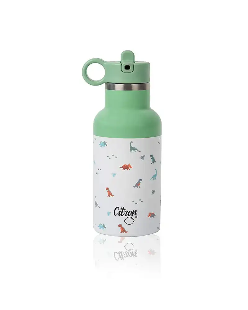 Gourde isotherme 350 ml avec code qr dino_3932. DIAYTAR COTE D'IVOIRE - Votre Boutique en Ligne, Votre Histoire. Explorez notre sélection et découvrez des produits qui reflètent votre parcours et vos aspirations, un achat à la fois.