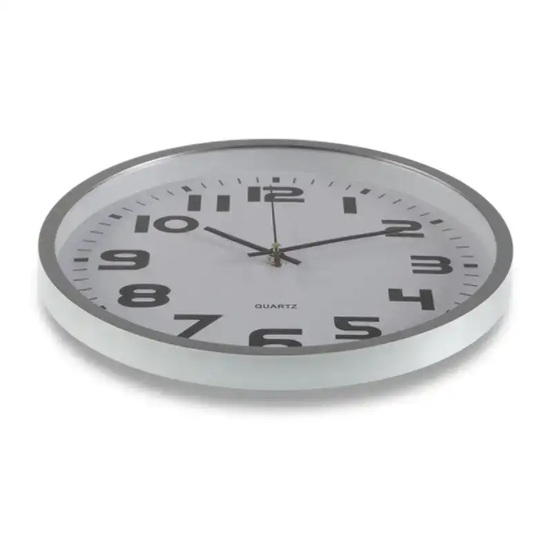 Horloge murale versa argent plastique 42 x 305 x 305 cm_6913. Bienvenue sur DIAYTAR COTE D'IVOIRE - Où Choisir Rime avec Qualité. Explorez notre gamme diversifiée et découvrez des articles conçus pour répondre à vos attentes élevées.