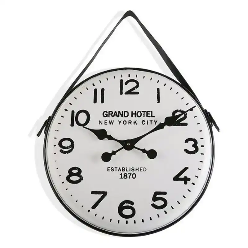 Horloge murale versa gran hotel metal 5 x 40 x 40 cm_1037. DIAYTAR COTE D'IVOIRE - Où Chaque Sélection Vous Parle. Parcourez nos catégories et découvrez des produits qui reflètent vos passions et vos besoins, pour un shopping personnel et inspirant.