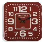 Horloge murale versa victoria metal 40 x 6 x 40 cm_4156. Entrez dans l'Univers de DIAYTAR COTE D'IVOIRE - Où la Tradition S'unit à la Modernité. Explorez notre sélection pour trouver des produits qui allient héritage et innovation.