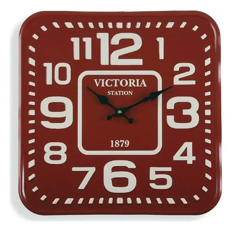 Horloge murale versa victoria metal 40 x 6 x 40 cm_4156. Entrez dans l'Univers de DIAYTAR COTE D'IVOIRE - Où la Tradition S'unit à la Modernité. Explorez notre sélection pour trouver des produits qui allient héritage et innovation.