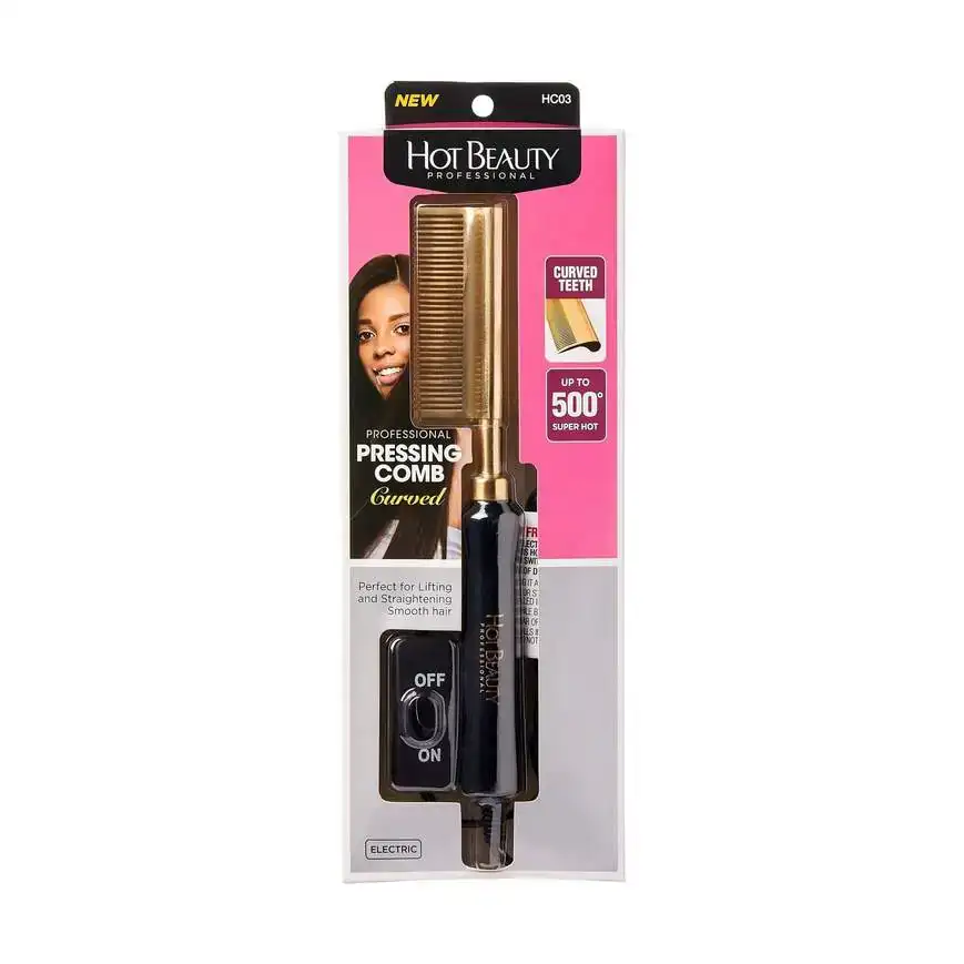 Hot beauty professional peigne pressant incurve hc03_1665. Plongez dans le Monde de DIAYTAR COTE D'IVOIRE - Où Chaque Article Raconte une Histoire. Explorez notre vaste assortiment et choisissez des produits qui vous parlent et reflètent votre style unique.