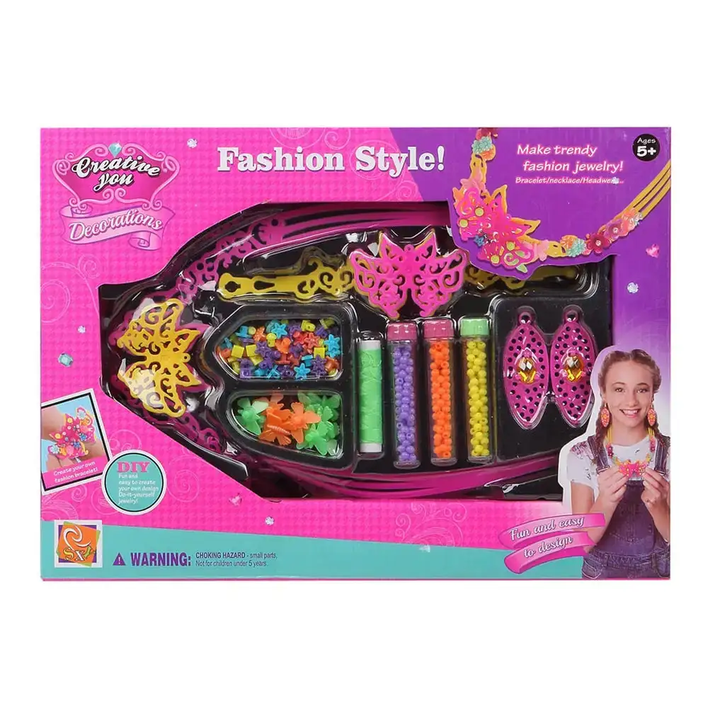 Kit de fabrication de bracelets et colliers 32 x 23 cm_4155. DIAYTAR COTE D'IVOIRE - L'Art du Shopping Facilité. Naviguez sur notre plateforme en ligne pour découvrir une expérience d'achat fluide et agréable, avec une gamme de produits adaptés à tous.