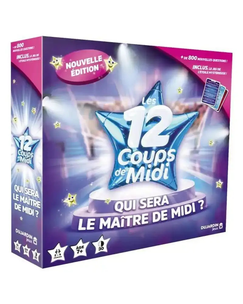 Les 12 coups de midi dujardin_8907. DIAYTAR COTE D'IVOIRE - Là où les Possibilités sont Infinies. Parcourez nos catégories et laissez-vous séduire par des produits qui enrichiront votre quotidien, du pratique à l'esthétique.
