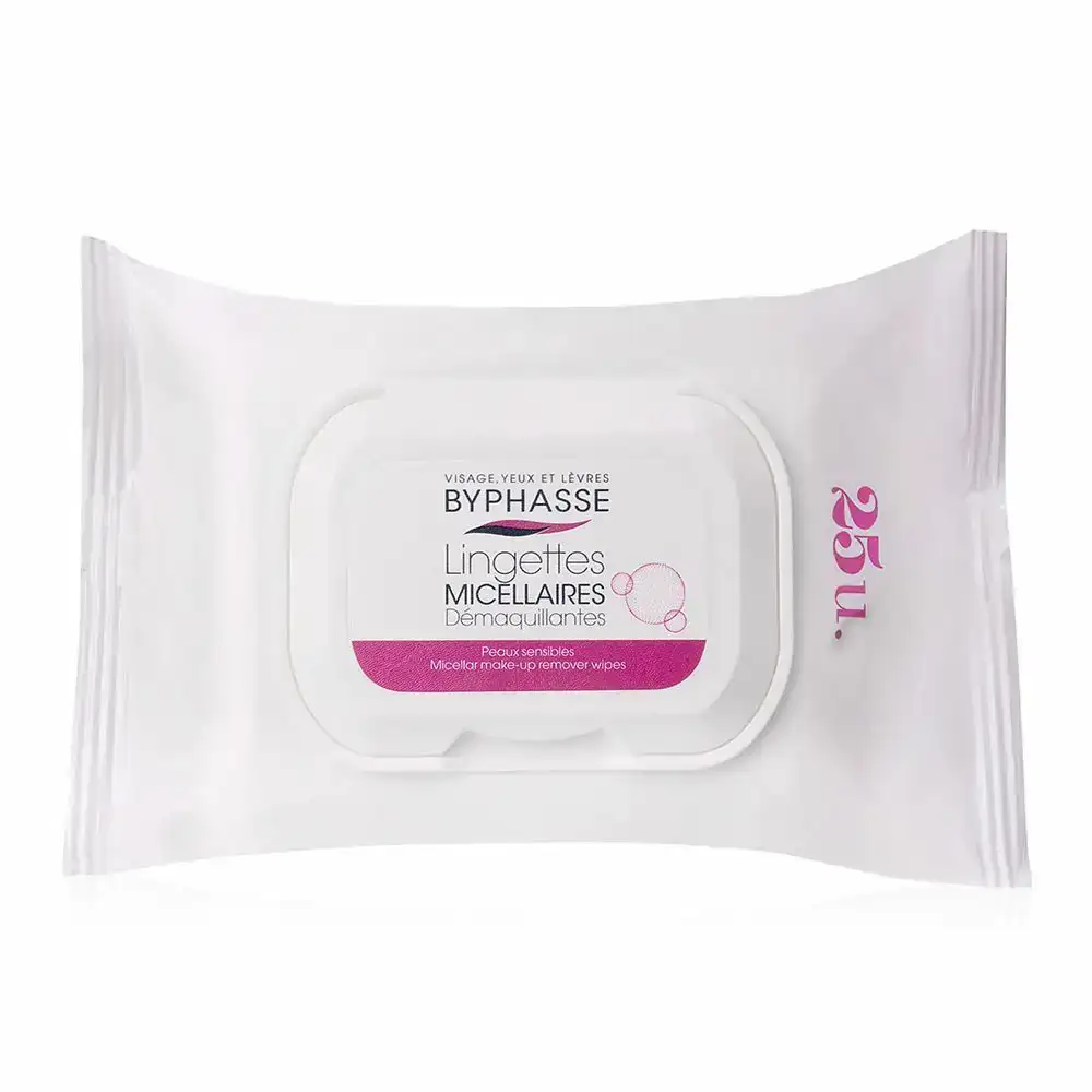 Lingettes demaquillantes byphasse micellar 25 uds_3135. Bienvenue chez DIAYTAR COTE D'IVOIRE - Là où les Désirs Prendent Vie. Explorez notre boutique en ligne et laissez-vous séduire par des articles qui font écho à vos aspirations et à votre style unique.