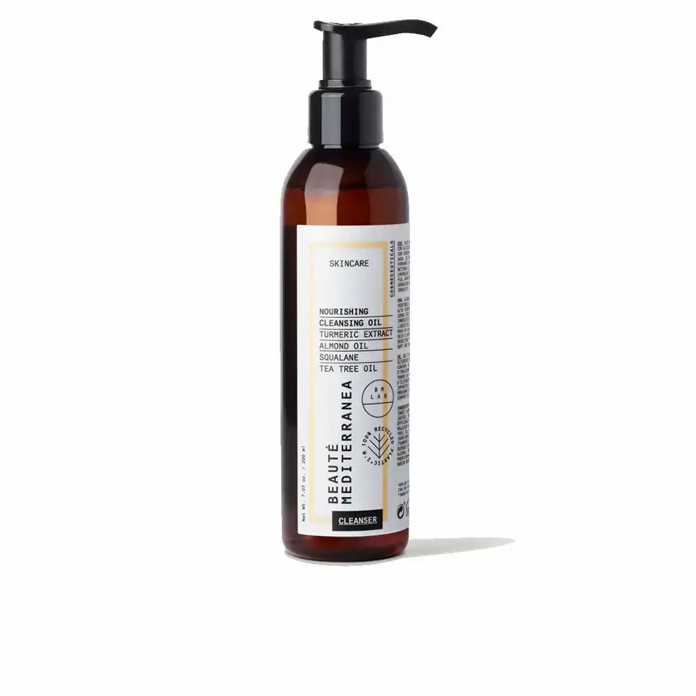 Nutritive oil beaute mediterranea nettoyant curcuma huile damande 200 ml_2634. DIAYTAR COTE D'IVOIRE - L'Art de Choisir, l'Art de Se Distinquer. Naviguez à travers notre catalogue et choisissez des produits qui ajoutent une note d'élégance à votre style unique.