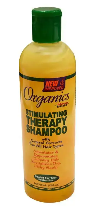 Organics by africas best stimulant therapie shampooing 12 oz_9161. DIAYTAR COTE D'IVOIRE - Votre Escale Shopping incontournable. Explorez notre boutique en ligne et dénichez des trésors qui reflètent la richesse culturelle et la modernité du Côte d'Ivoire.