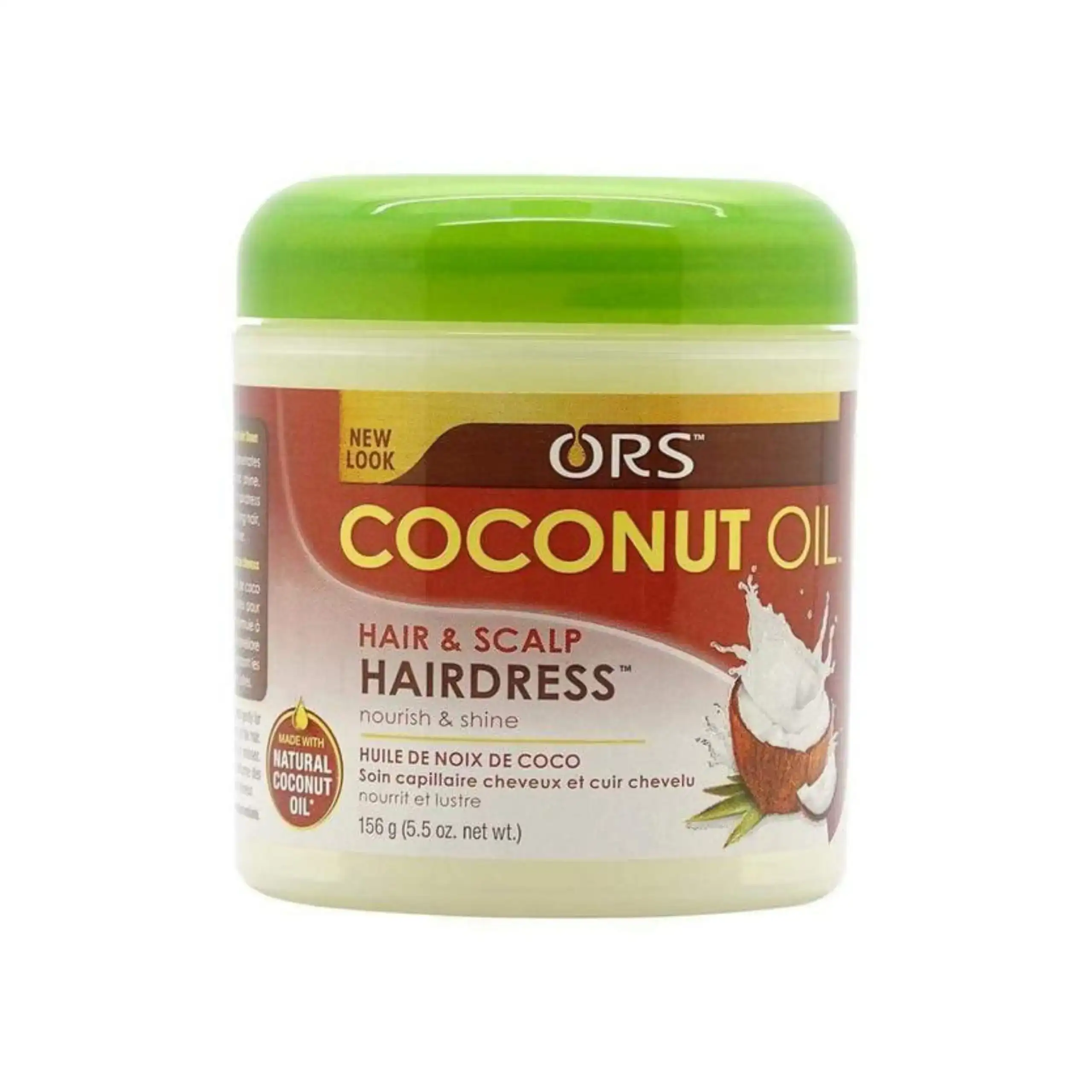 Ors coconut oil hair scalp hairdress 156g_1427. Bienvenue sur DIAYTAR COTE D'IVOIRE - Où Chaque Article a son Histoire. Découvrez notre sélection méticuleuse de produits qui racontent l'authenticité et la beauté du Côte d'Ivoire.