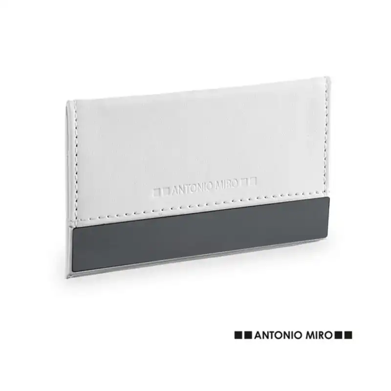 Porte cartes antonio miro 147093 blanc_7243. DIAYTAR COTE D'IVOIRE - Là où Chaque Produit a son Histoire. Découvrez notre gamme de produits, chacun portant en lui le récit de l'artisanat et de la passion, pour vous offrir une expérience de shopping authentique.