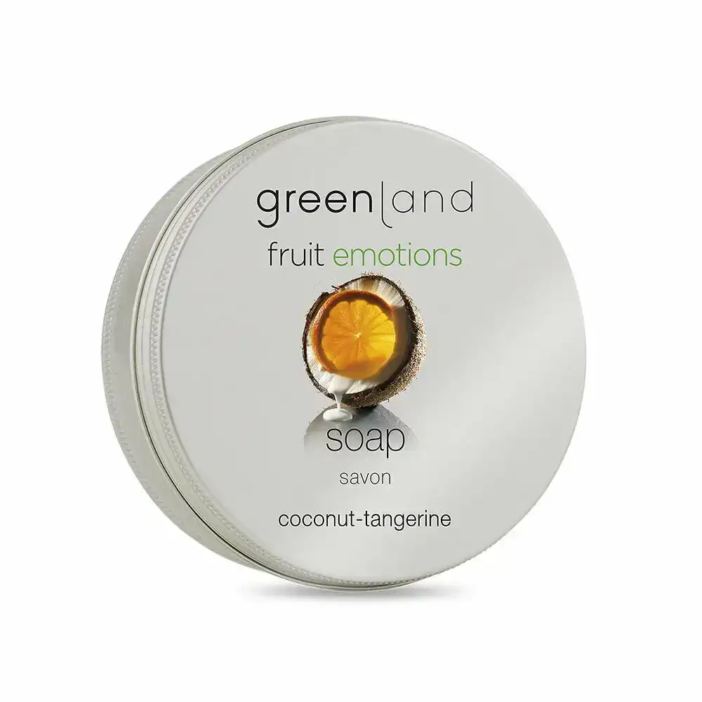 Savon gateau groenland fruit emotions coco mandarine 100 ml_2087. DIAYTAR COTE D'IVOIRE - L'Art de Vivre en Couleurs. Découvrez notre boutique en ligne et trouvez des produits qui ajoutent une palette vibrante à votre quotidien.