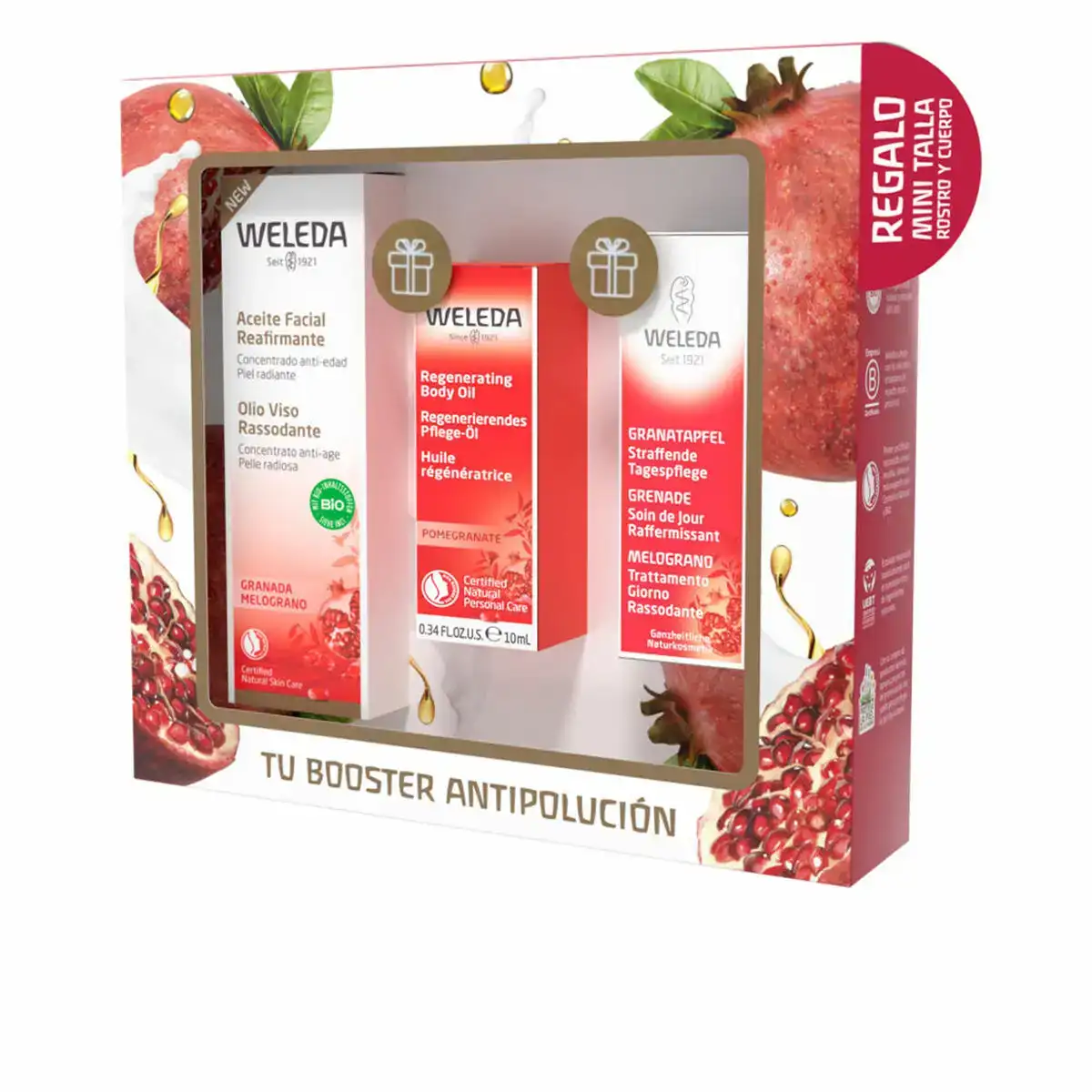 Set de cosmetiques femme weleda soins visage et corps grenade 3 pieces_5761. DIAYTAR COTE D'IVOIRE - Votre Passage vers l'Éclat et la Beauté. Explorez notre boutique en ligne et trouvez des produits qui subliment votre apparence et votre espace.