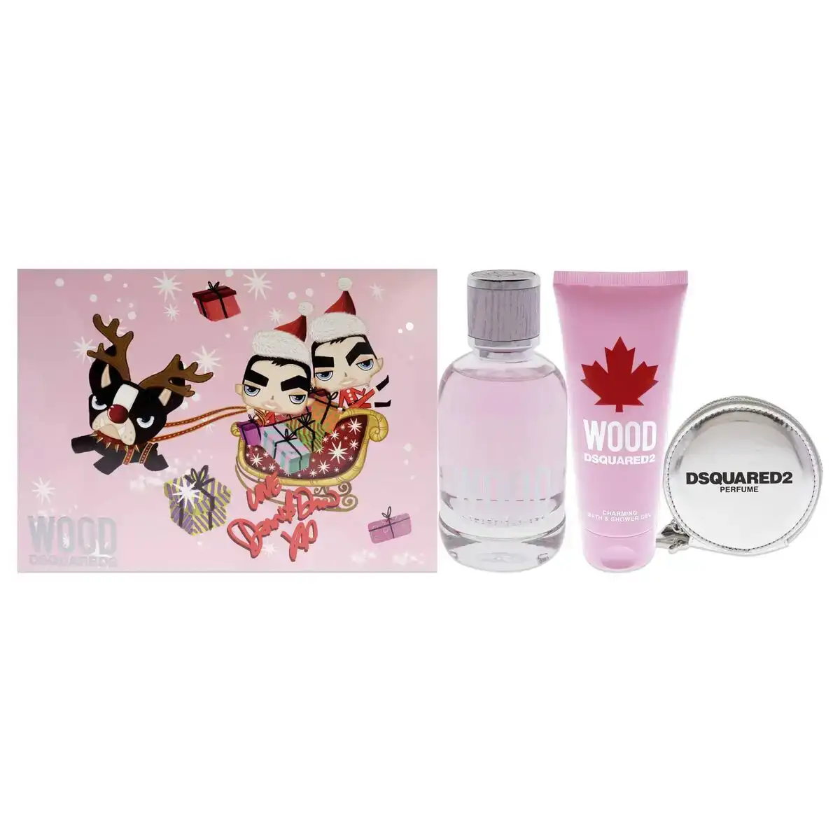 Set de parfum femme dsquared2 wood for her 3 pcs_4266. DIAYTAR COTE D'IVOIRE - Là où Chaque Achat Contribue à un Rêve. Naviguez à travers notre boutique en ligne et soutenez des artisans talentueux tout en acquérant des trésors.