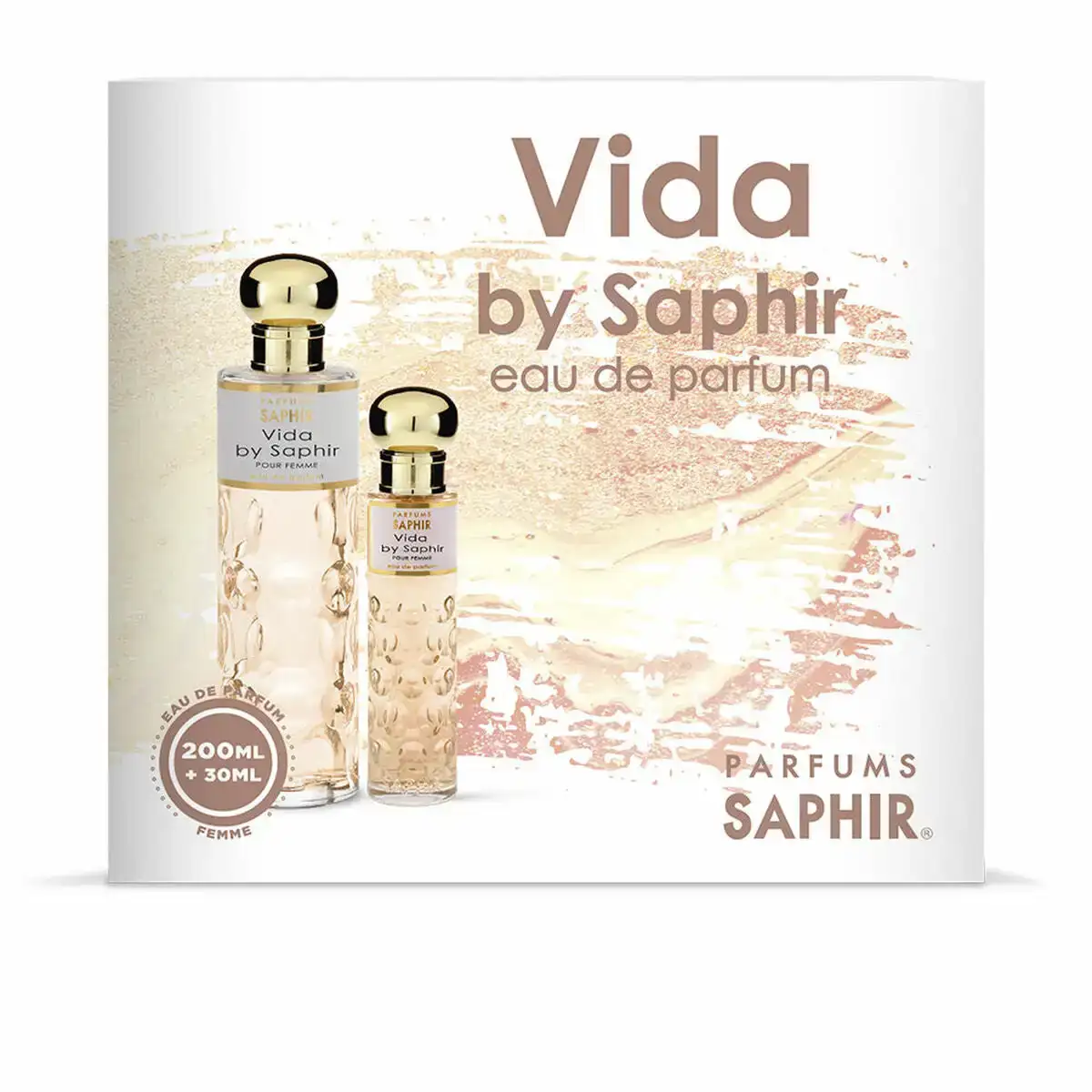 Set de parfum femme saphir parfums vida 2 pieces_7851. DIAYTAR COTE D'IVOIRE - Là où les Rêves de Shopping Deviennent Réalité. Naviguez à travers notre catalogue diversifié et choisissez parmi une variété d'articles qui feront de votre shopping une expérience inoubliable.