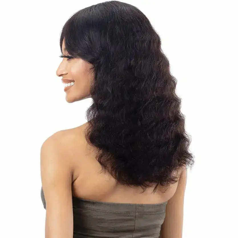 Shakengo girlfriend 100 virgin human hair wig loose deep curtain bang_1854. DIAYTAR COTE D'IVOIRE - Là où le Shopping devient une Fête des Sens. Plongez dans notre univers et choisissez des produits qui éveillent votre goût pour l'esthétique et l'authenticité.