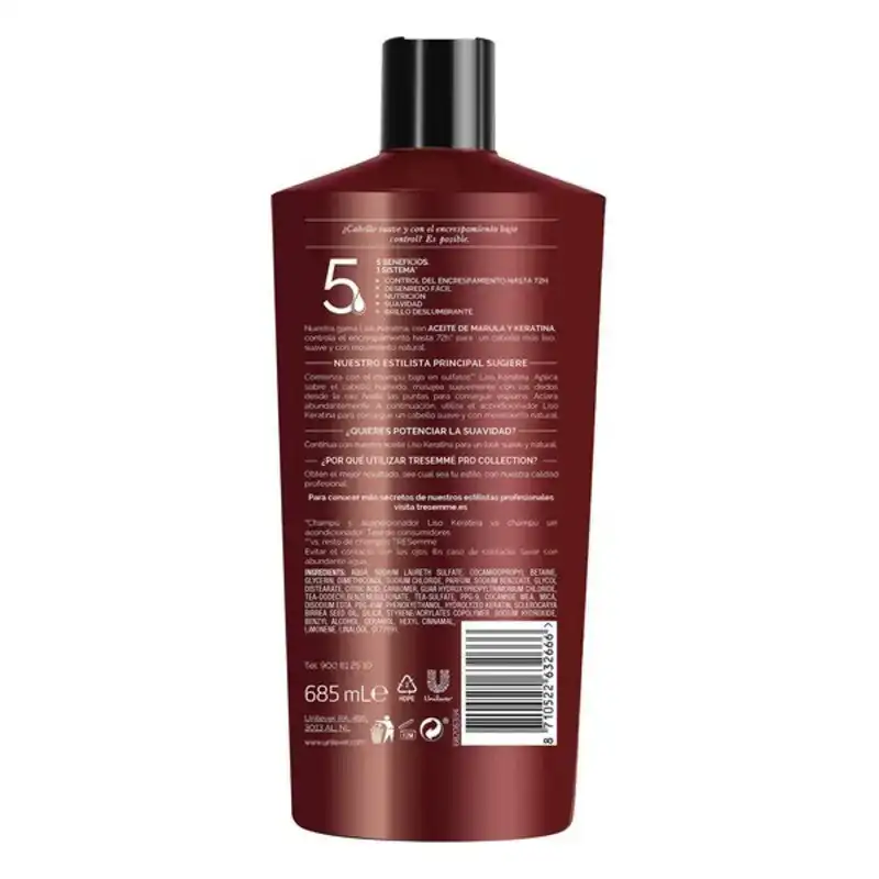 Shampooing lissant tresemme keratine 685 ml_3681. DIAYTAR COTE D'IVOIRE - Votre Destination pour un Shopping Réfléchi. Découvrez notre gamme variée et choisissez des produits qui correspondent à vos valeurs et à votre style de vie.