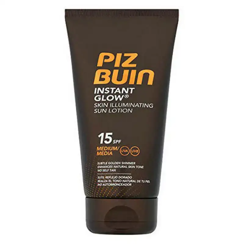 Sun block instant glow piz buin spf 15 150 ml_1304. DIAYTAR COTE D'IVOIRE - Votre Boutique en Ligne, Votre Histoire. Explorez notre sélection et découvrez des produits qui reflètent votre parcours et vos aspirations, un achat à la fois.