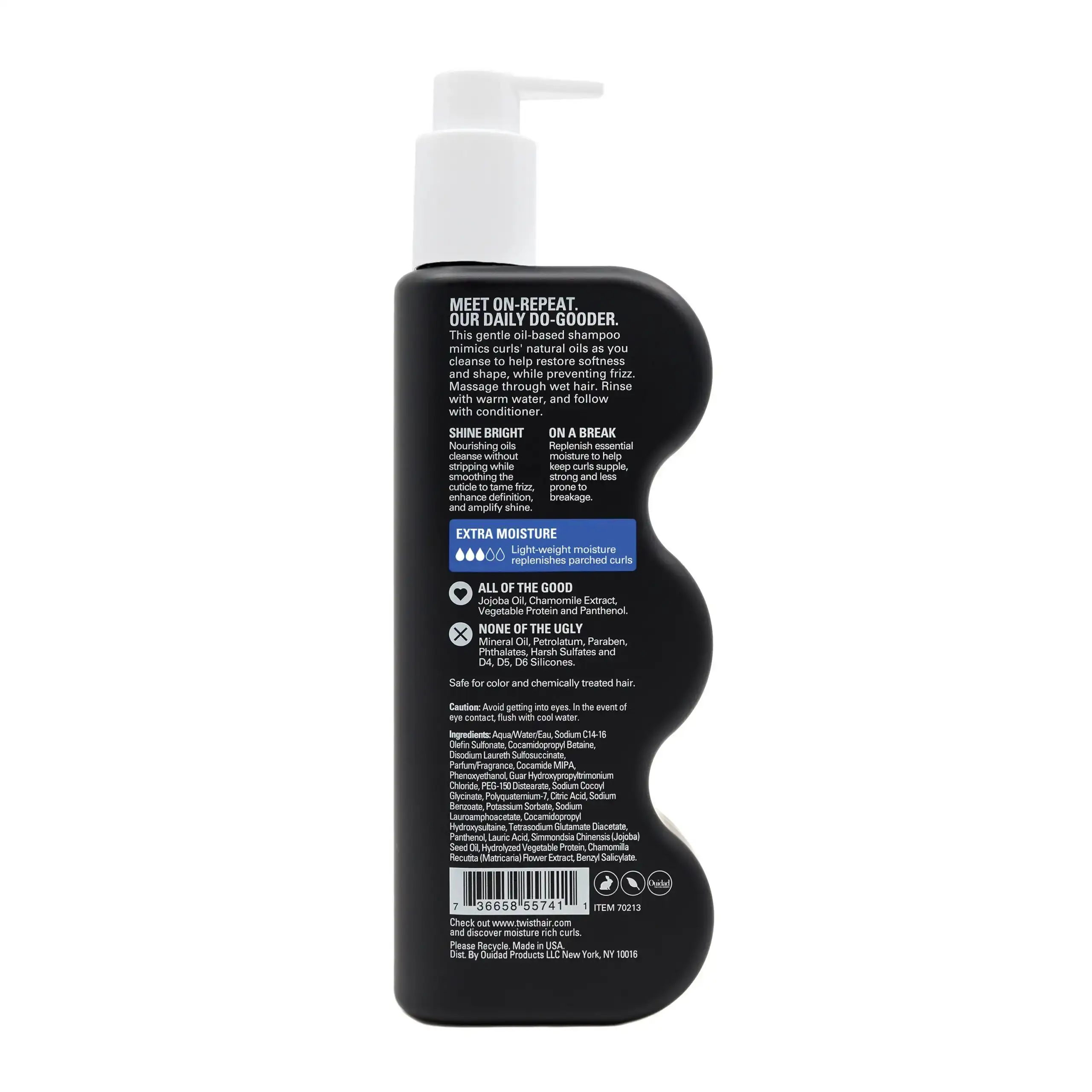 Twist by ouidad on repeat shampooing doux infuse dhuile 13 oz_2589. DIAYTAR COTE D'IVOIRE - Là où Choisir est une Célébration de l'Artisanat. Explorez notre gamme variée et choisissez des produits qui incarnent la tradition et le talent des artisans du Côte d'Ivoire.