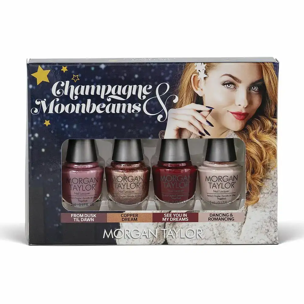Vernis a ongles morgan taylor champagne et moonbeams 4 pcs_3217. Bienvenue sur DIAYTAR COTE D'IVOIRE - Votre Destination Shopping à la Côte d'Ivoireaise. Explorez notre boutique en ligne et découvrez une gamme variée de produits qui capturent l'esprit du Côte d'Ivoire.