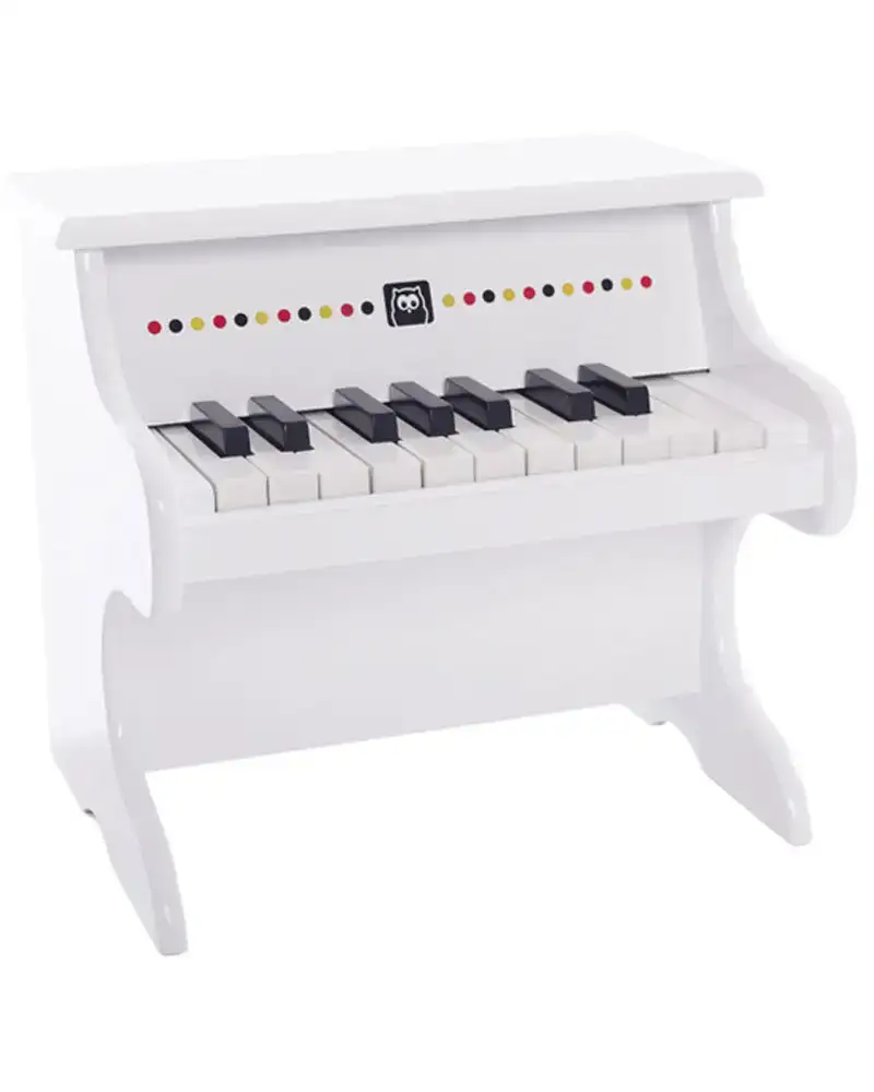 Eurekakids piano blanc en bois_3179. DIAYTAR COTE D'IVOIRE - Là où le Shopping devient une Fête des Sens. Plongez dans notre univers et choisissez des produits qui éveillent votre goût pour l'esthétique et l'authenticité.