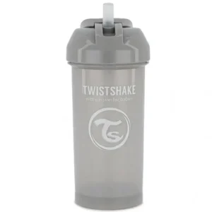 Gourde a paille gris twistshake_7832. DIAYTAR COTE D'IVOIRE - L'Art du Shopping Éclairé. Parcourez notre catalogue et choisissez parmi des produits de qualité qui satisferont vos besoins et votre style.