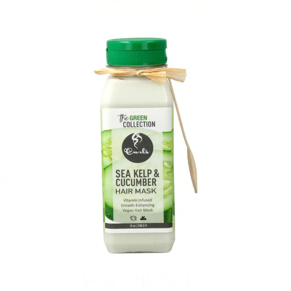 Hair mask curls the green collection varech et concombre 236 ml_7387. Bienvenue sur DIAYTAR COTE D'IVOIRE - Où Chaque Article a son Histoire. Découvrez notre sélection méticuleuse de produits qui racontent l'authenticité et la beauté du Côte d'Ivoire.