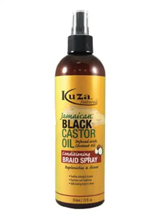 Kuza jamaican black castor oil conditioning braid spray_1976. DIAYTAR COTE D'IVOIRE - Votre Passage vers l'Exceptionnel. Explorez notre boutique en ligne, où chaque produit est choisi avec soin pour offrir une expérience de shopping inoubliable.