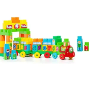 Molto train de blocs 70 pcs_6976. Bienvenue sur DIAYTAR COTE D'IVOIRE - Où Choisir est un Voyage Sensoriel. Plongez dans notre catalogue et trouvez des produits qui éveillent vos sens et embellissent votre quotidien.