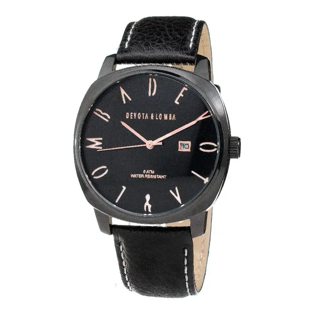 Montre homme devota et lomba dl008m 04blackrg o 42 mm_2940. DIAYTAR COTE D'IVOIRE - Votre Destination pour un Shopping Inoubliable. Naviguez à travers notre catalogue et choisissez des produits qui vous marquent par leur originalité.