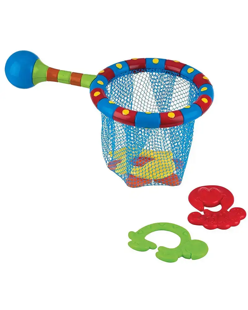 Nuby jouet de bain filet de peche avec 4 jouets 18m_3009. DIAYTAR COTE D'IVOIRE - Votre Paradis Shopping au Cœur du Côte d'Ivoire. Explorez notre boutique en ligne et découvrez des produits conçus pour enchanter chaque aspect de votre vie.