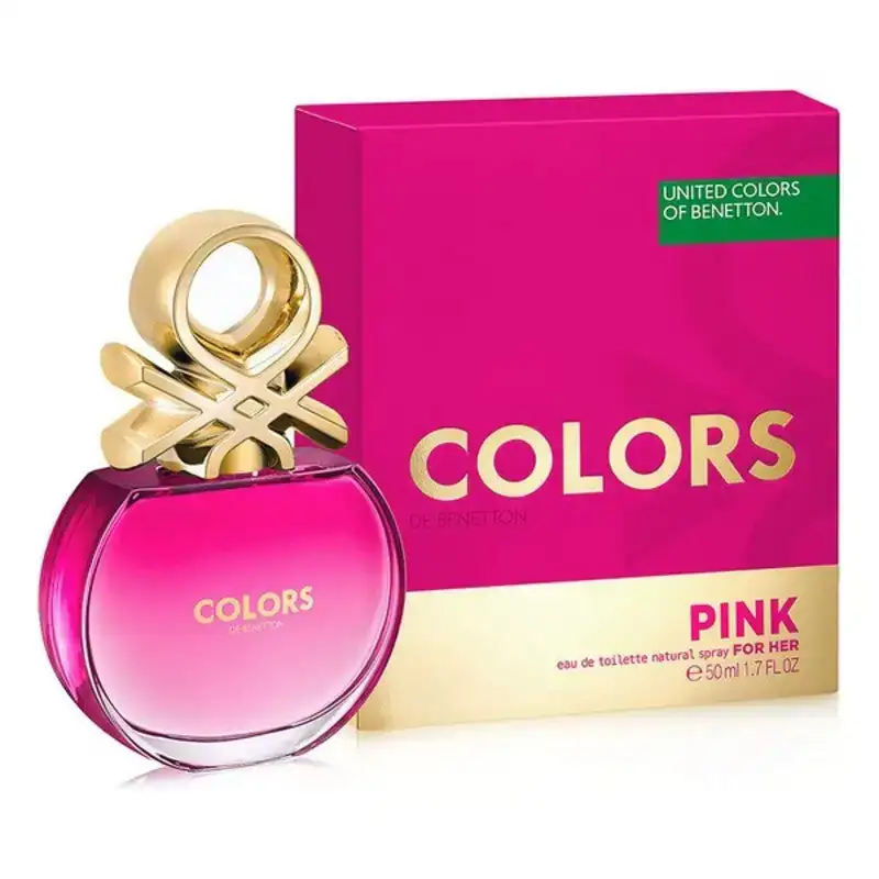 Parfum femme colors pink benetton edt 50 ml 50 ml_6255. DIAYTAR COTE D'IVOIRE - L'Artisanat à Portée de Clic. Découvrez notre boutique en ligne pour trouver des produits uniques qui célèbrent la créativité et l'artisanat sénégalais.