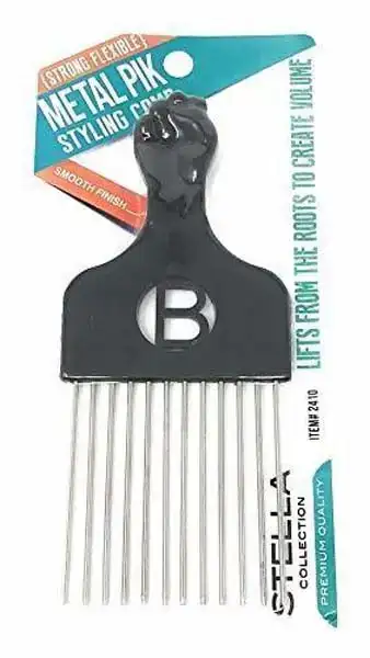 Peigne cheveux afro incassable avec dents en metal stella collection_1359. Bienvenue chez DIAYTAR COTE D'IVOIRE - Votre Destination Shopping Complète! Découvrez une boutique en ligne généraliste au Côte d'Ivoire offrant une vaste gamme de produits, allant des vêtements aux gadgets électroniques, en passant par l'artisanat local.