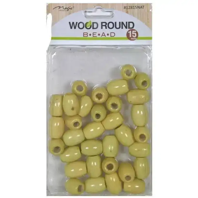 Perles rondes en bois magic collection 12815nat_2249. DIAYTAR COTE D'IVOIRE - Votre Portail Vers l'Exclusivité. Explorez notre boutique en ligne pour découvrir des produits uniques et raffinés, conçus pour ceux qui recherchent l'excellence.