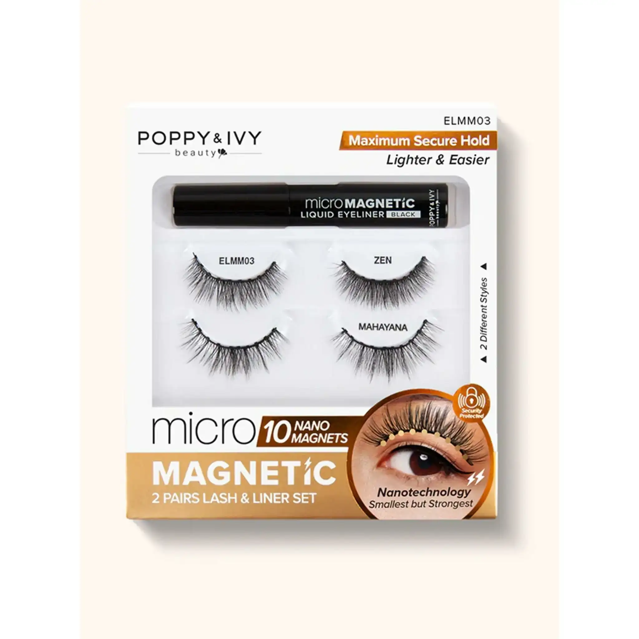 Poppy ivy beauty micro magnetic lashes elmm03 zen mahayana_1529. DIAYTAR COTE D'IVOIRE - Votre Destination Shopping Exquise. Explorez notre boutique en ligne et découvrez des trésors qui ajoutent une touche de sophistication à votre style et à votre espace.