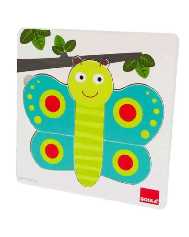 Puzzle 3 niveaux papillon goula_9868. DIAYTAR COTE D'IVOIRE - Votre Destination pour un Shopping Unique. Parcourez notre catalogue et trouvez des articles qui vous inspirent et vous édifient.