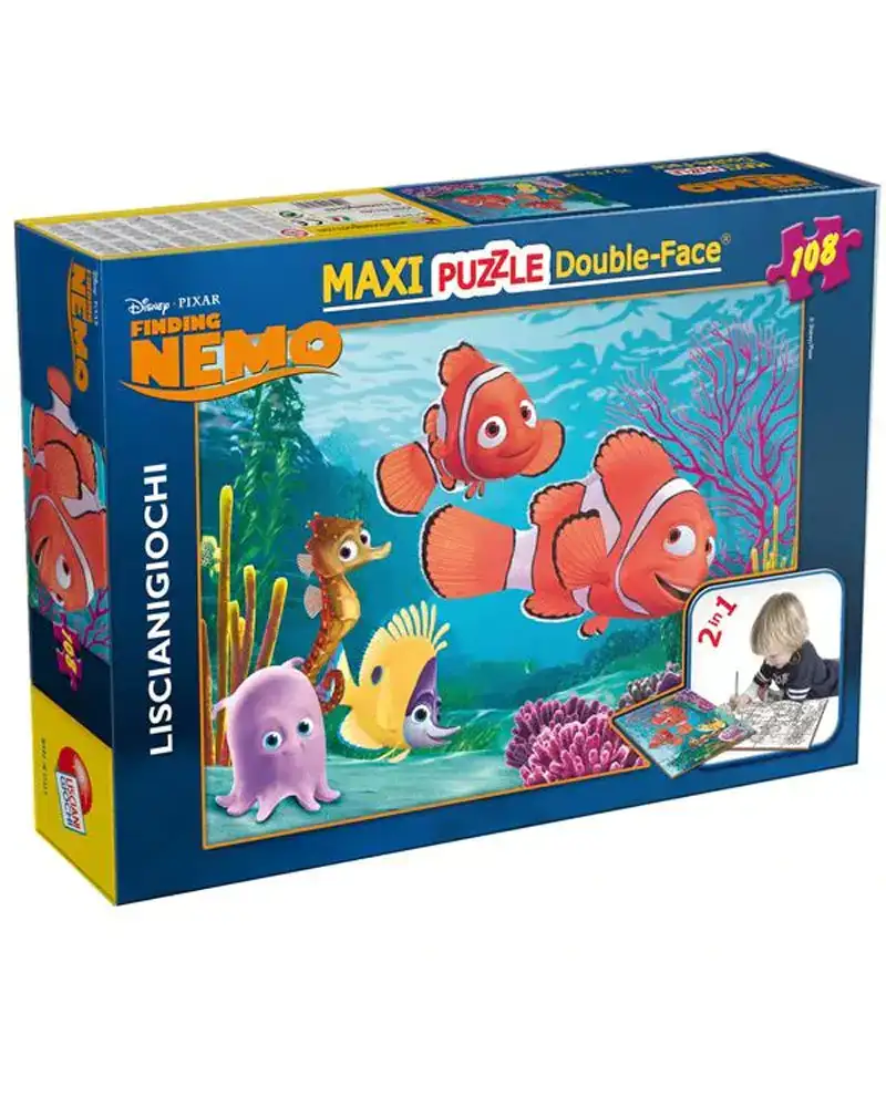 Puzzle double face a colorier 108pcs nemo feutres_9073. DIAYTAR COTE D'IVOIRE - Votre Compagnon Shopping, Votre Style Unique. Explorez notre boutique en ligne pour dénicher des trésors qui expriment qui vous êtes, de la mode à la maison.
