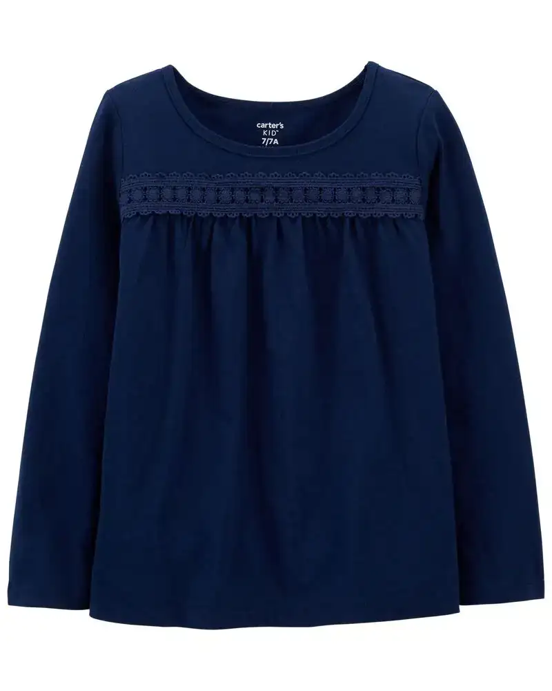 T shirt en jersey bleu marine_4205. DIAYTAR COTE D'IVOIRE - L'Art de Vivre l'Élégance Accessible. Parcourez notre gamme variée et choisissez des produits qui ajoutent une touche de sophistication à votre style.