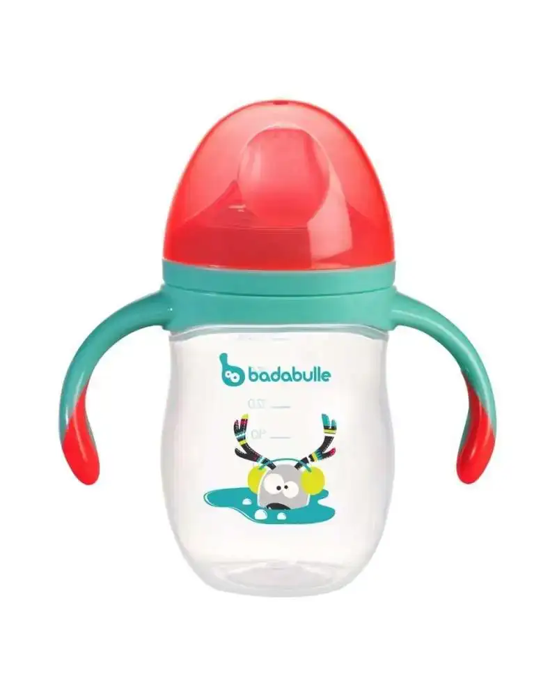 Tasse a bec anti fuite 1er age avec embout en silicone 180ml badabulle_7730. DIAYTAR COTE D'IVOIRE - Là où Chaque Produit Évoque une Émotion. Parcourez notre catalogue et choisissez des articles qui vous touchent et qui enrichissent votre expérience.