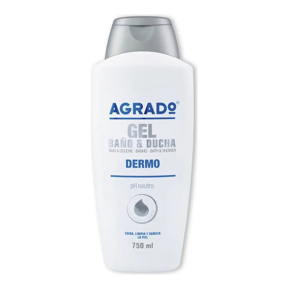 Gel douche agrado dermo 750 ml_4903. DIAYTAR COTE D'IVOIRE - L'Art de Vivre en Couleurs. Découvrez notre boutique en ligne et trouvez des produits qui ajoutent une palette vibrante à votre quotidien.