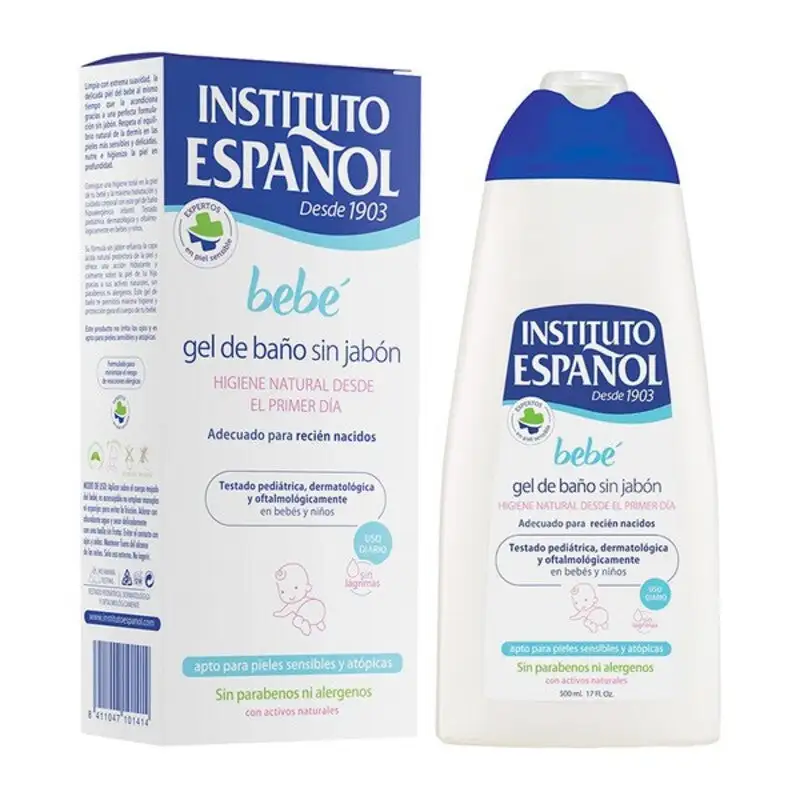 Gel douche sans savon bebe instituto espanol 500 ml_8369. DIAYTAR COTE D'IVOIRE - Votre Plateforme Shopping, Votre Choix Éclairé. Explorez nos offres et choisissez des articles de qualité qui reflètent votre style et vos valeurs.