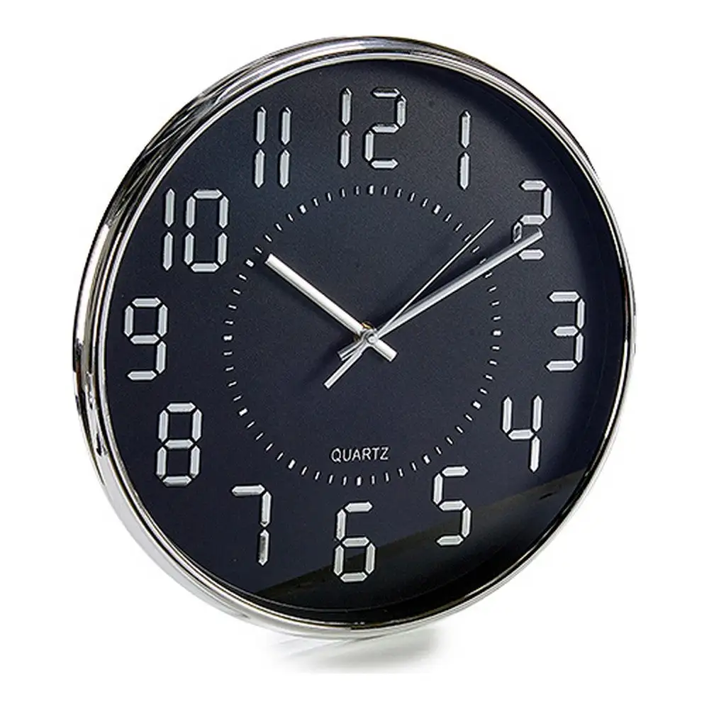 Horloge murale cristal plastique 33 x 4 x 33 cm_8079. Bienvenue chez DIAYTAR COTE D'IVOIRE - Où Chaque Produit a son Âme. Découvrez notre gamme et choisissez des articles qui résonnent avec votre personnalité et vos valeurs.