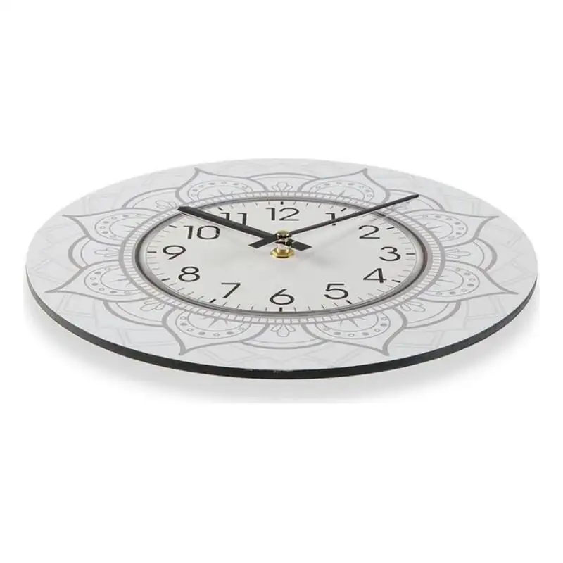 Horloge murale mandala bois 4 x 29 x 29 cm_2639. Entrez dans l'Univers de DIAYTAR COTE D'IVOIRE - Où Choisir est un Voyage. Explorez notre gamme diversifiée et trouvez des articles qui répondent à tous vos besoins et envies.