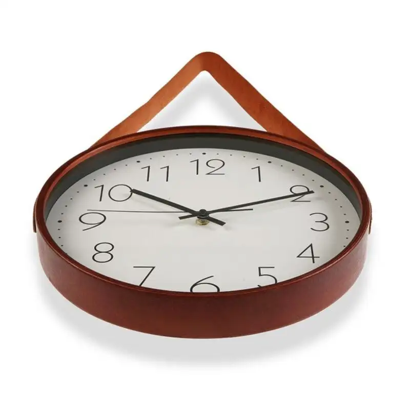 Horloge murale versa polyskin wood 45 x 53 x 317 cm_9678. DIAYTAR COTE D'IVOIRE - Là où le Shopping devient une Fête des Sens. Plongez dans notre univers et choisissez des produits qui éveillent votre goût pour l'esthétique et l'authenticité.