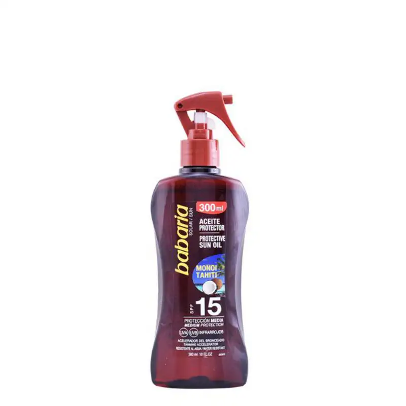 Huile protectrice monoi tahiti babaria spf 15 300 ml 300 ml_2924. DIAYTAR COTE D'IVOIRE - L'Art de Vivre avec Authenticité. Explorez notre gamme de produits artisanaux et découvrez des articles qui apportent une touche unique à votre vie.