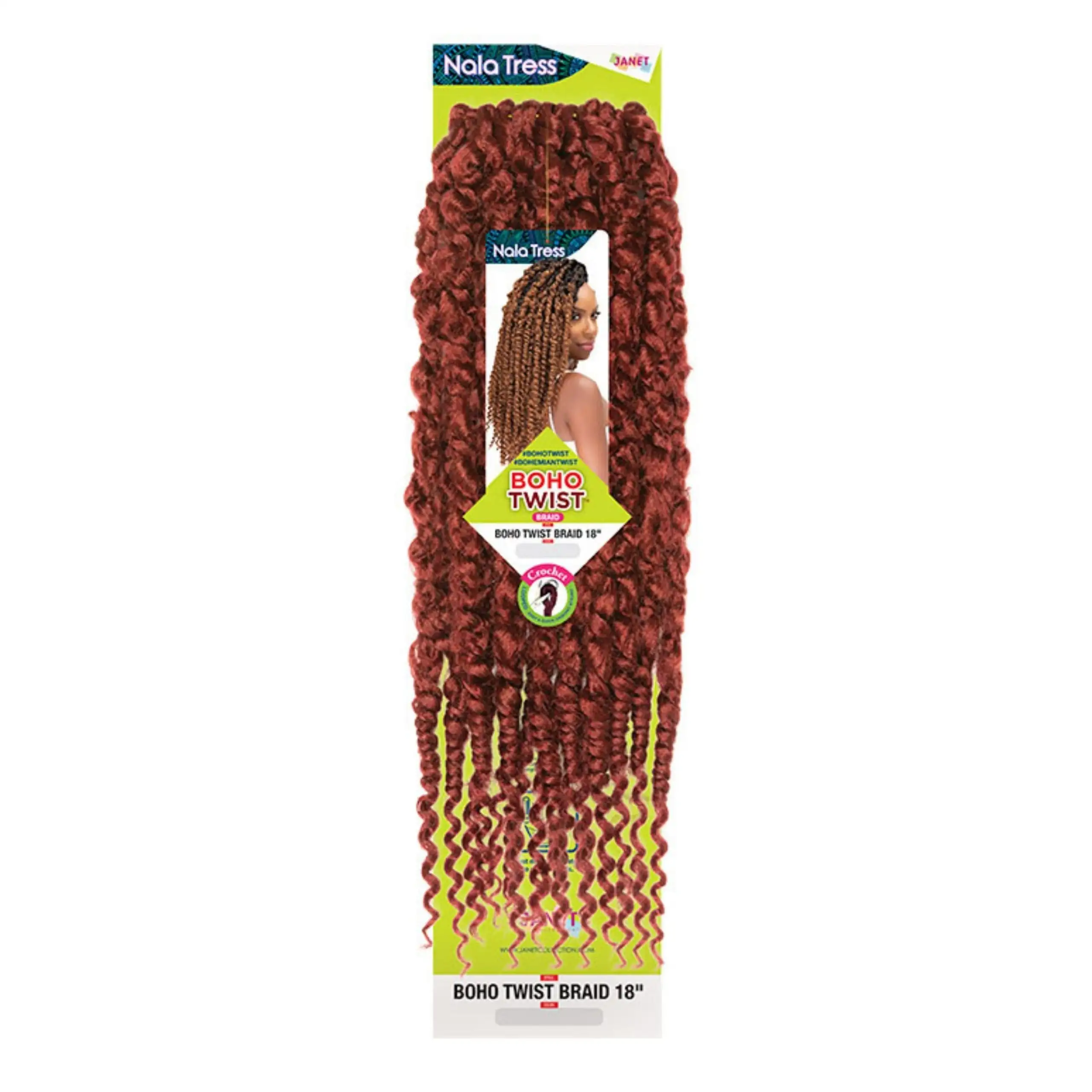Janet boho twist braid 18_3519. DIAYTAR COTE D'IVOIRE - Votre Boutique en Ligne, Votre Histoire. Explorez notre sélection et découvrez des produits qui reflètent votre parcours et vos aspirations, un achat à la fois.